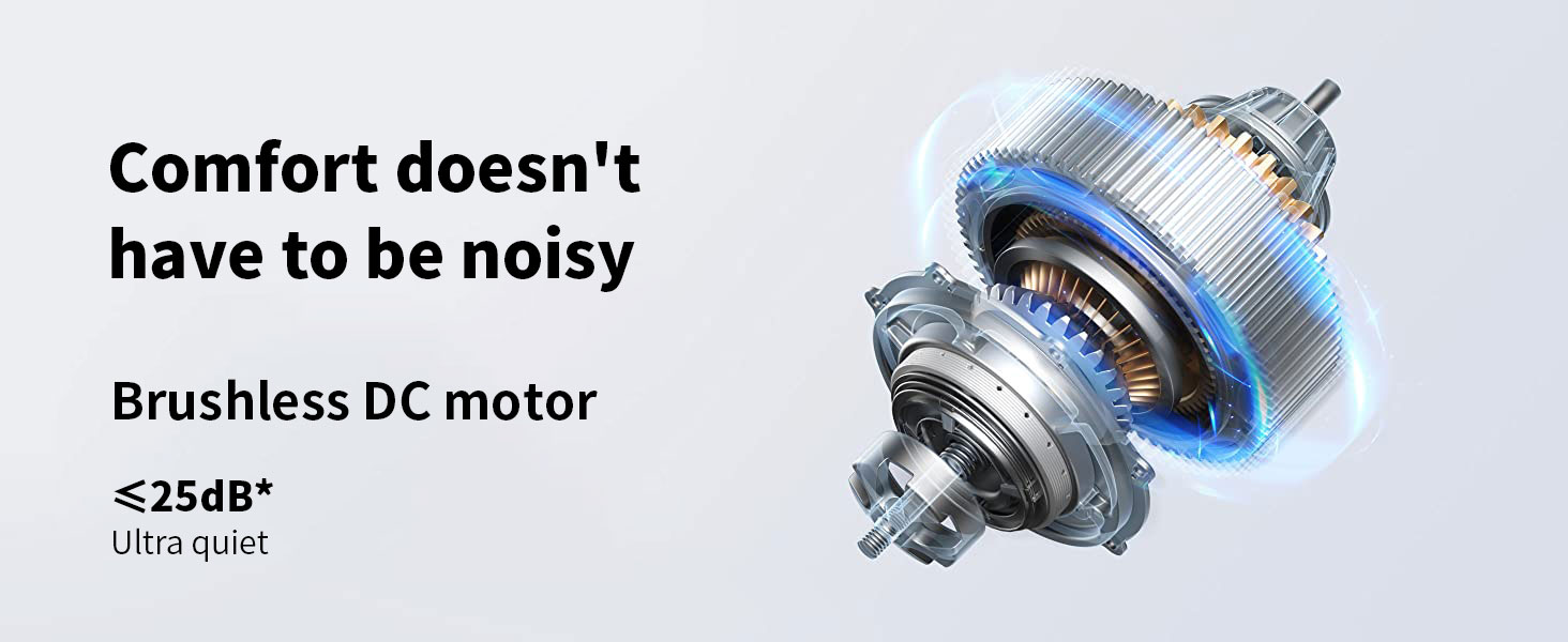 Quiet and comfortable