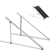 AeternaSol 45" Solar Panel Mount Brackets Adjustable Solar Panel Tilt Mount Brackets for 100-400 ...