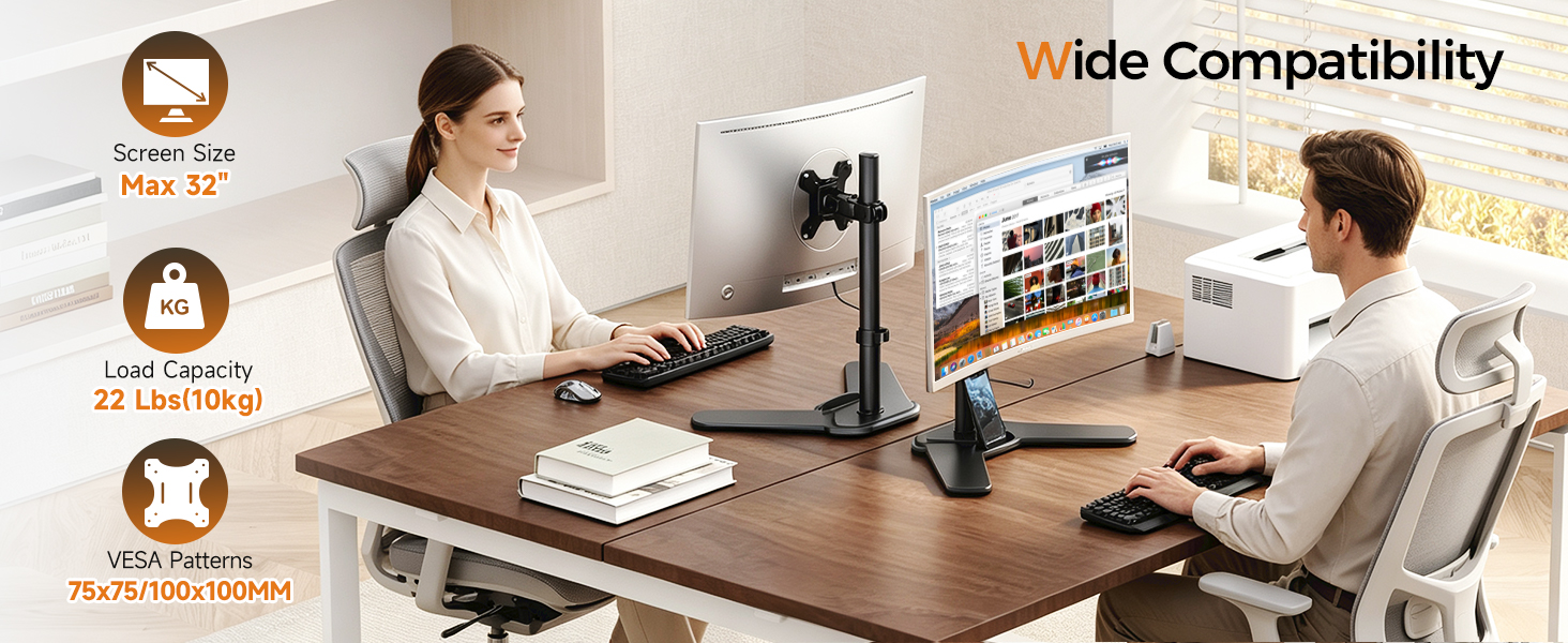 single monitor stand