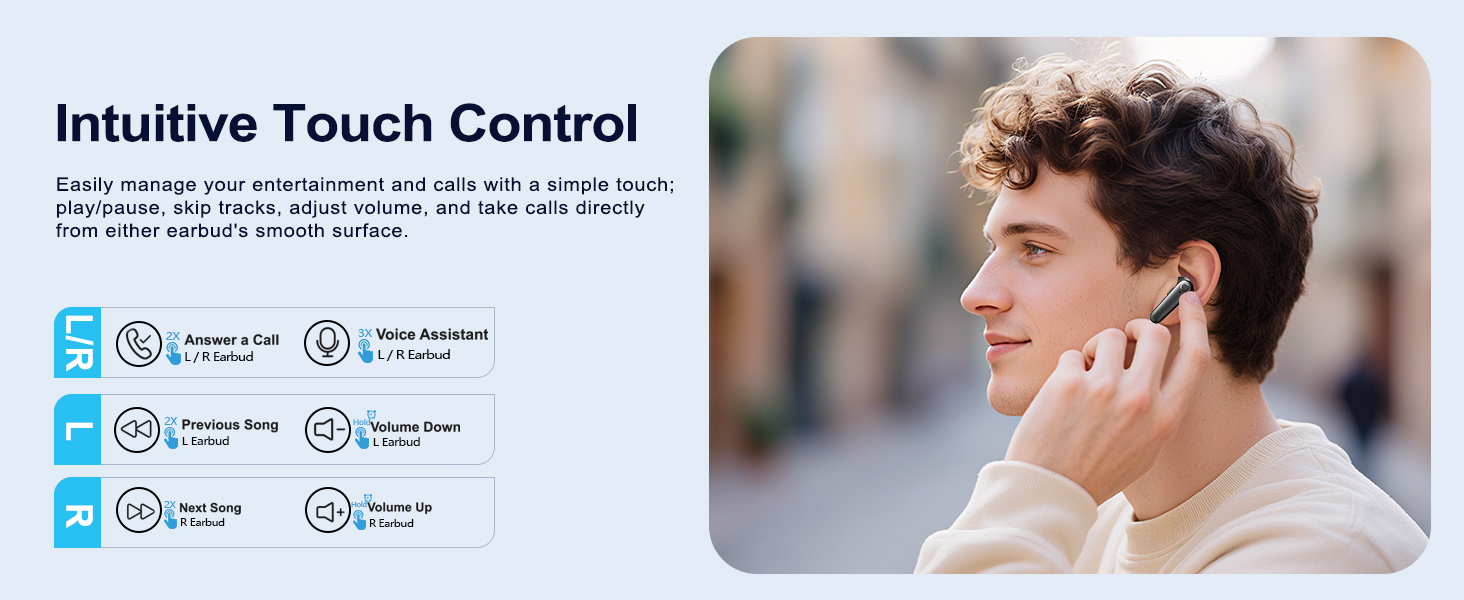 bluetooth earbuds