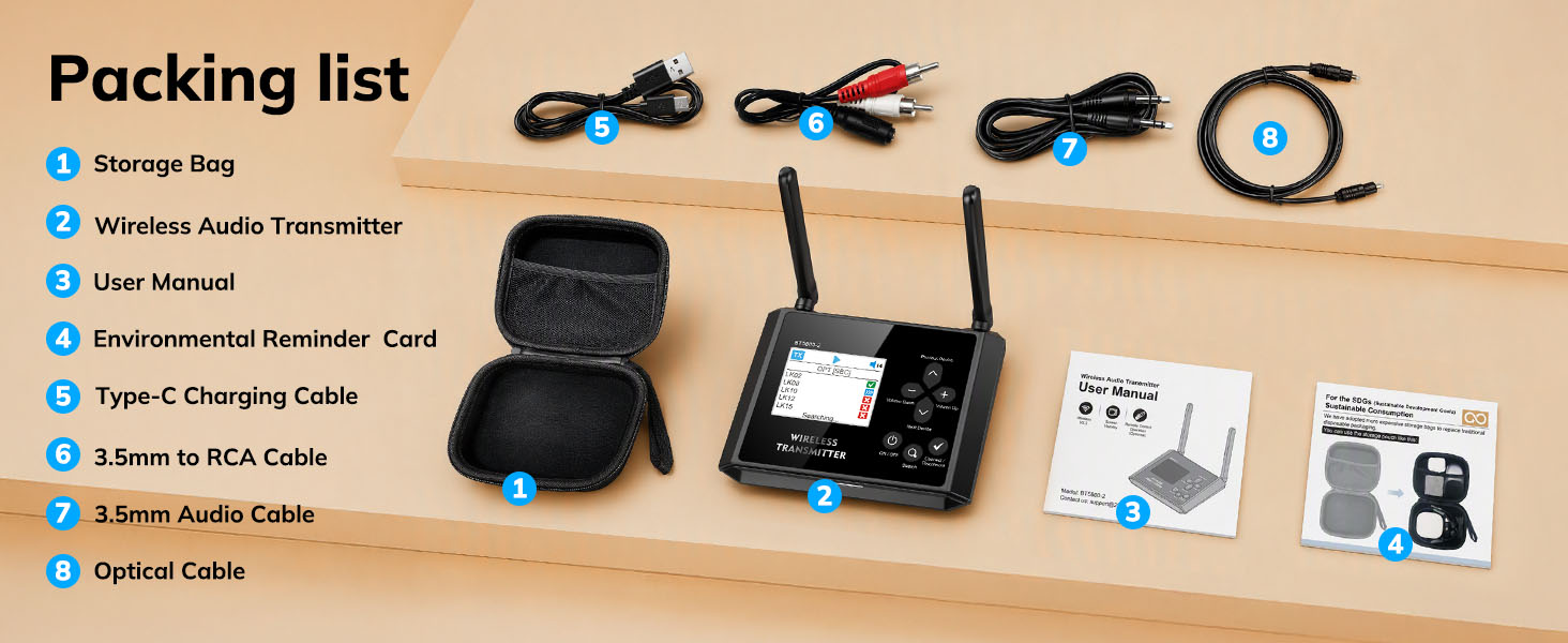 rca to bluetooth transmitter