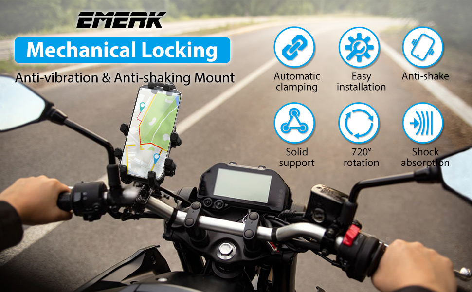 motorcycle phone mount