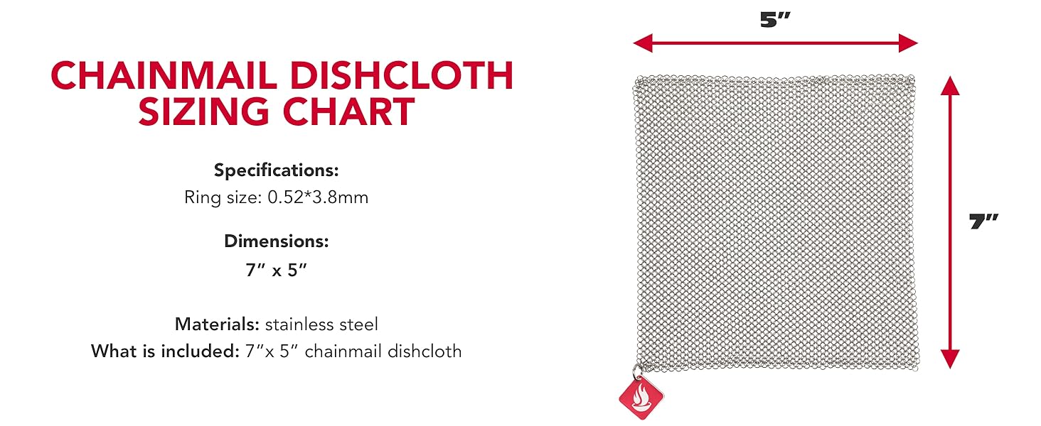Chainmail Dishcloth