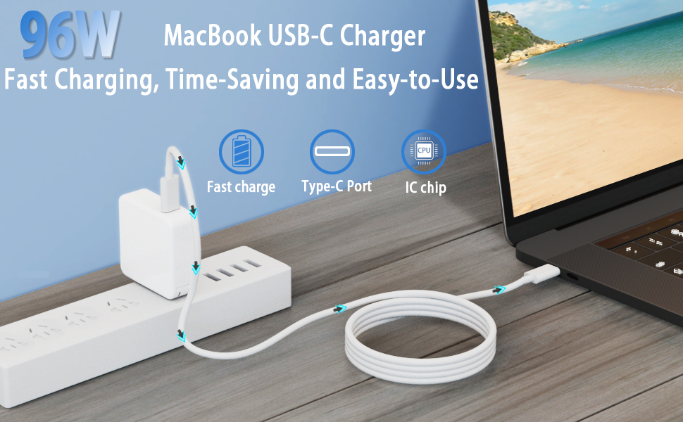 96W MacBook USB-C Charger