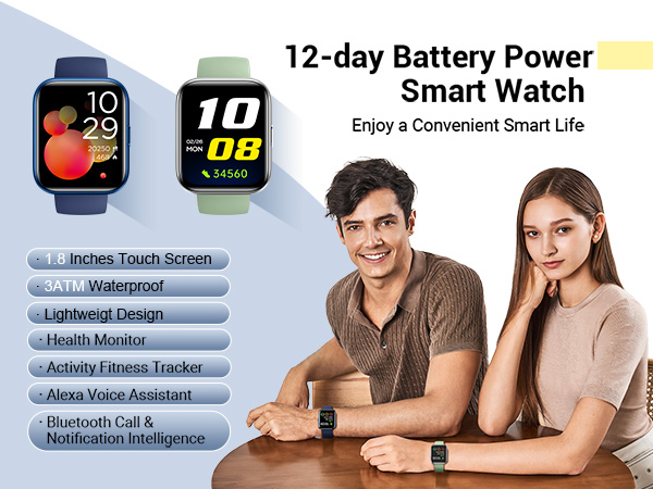 Smart watches for women Android and iPhone compatible smart watches for men
