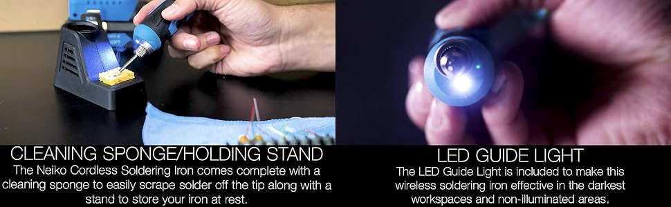 Neiko Portable Cordless Soldering Iron | Rapid Heating