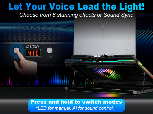 LAPTOP COOLING PAD LED