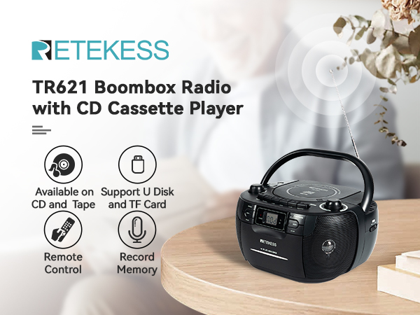 CD and Cassette Player