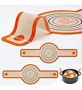 Silicone Bread Sling Dutch Oven - Best Japan Silicone. Non-Stick &amp; Easy Clean Reusable Silicone B...