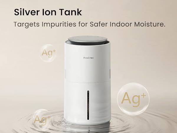 evaporative humidifier baby nursery cool mist small bedroom office desk dorm room easy clean home