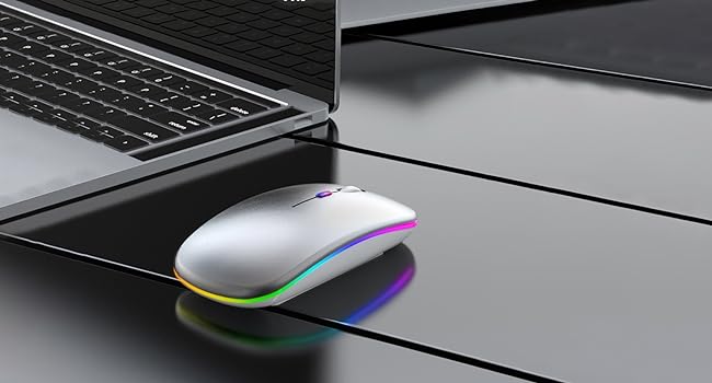 Wireless Bluetooth LED Mouse