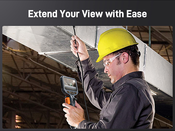 Flexible Camera 2-Way Articulating Borescope Flex Scope Industrial Endoscope Inspection Camera