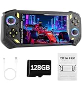 Rhesusco RG56PRO Retro Handheld Game Console - 5.5 Inch IPS Screen,31000+ Classic 3D Games,5000mA...