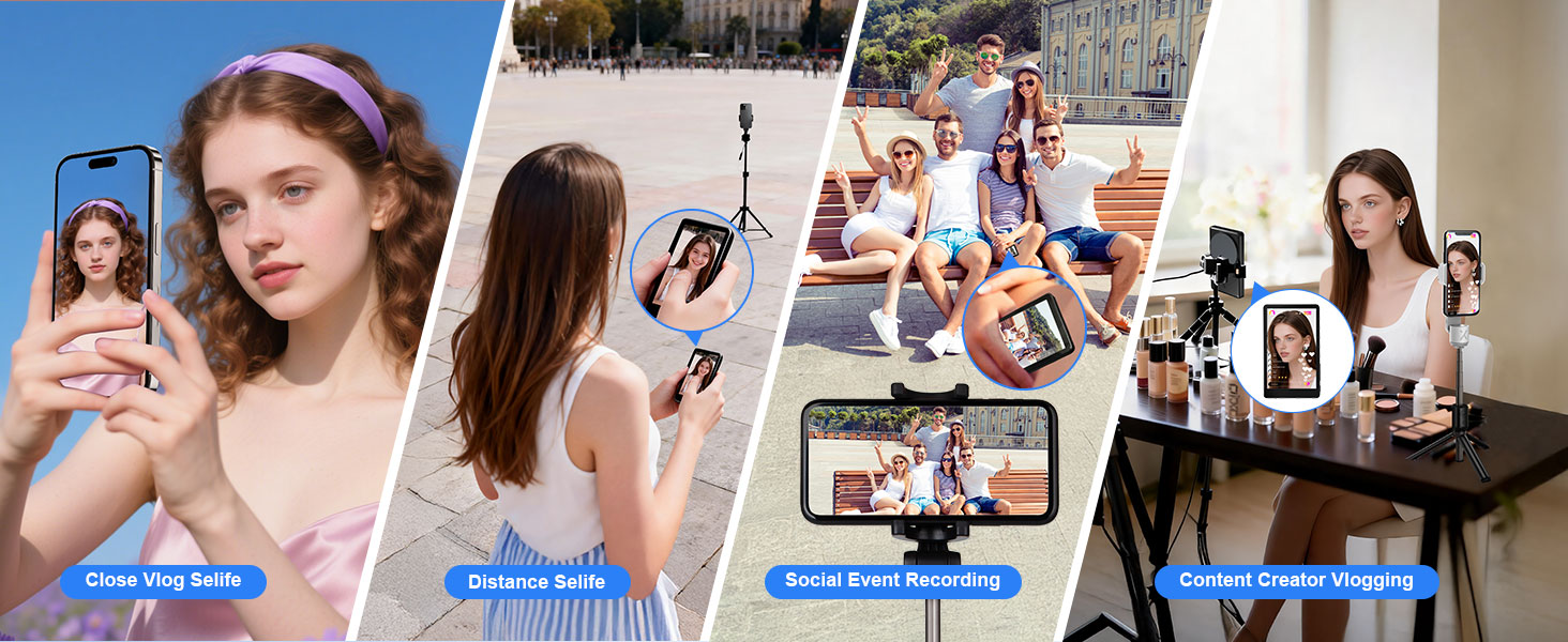 selfie monitor screen