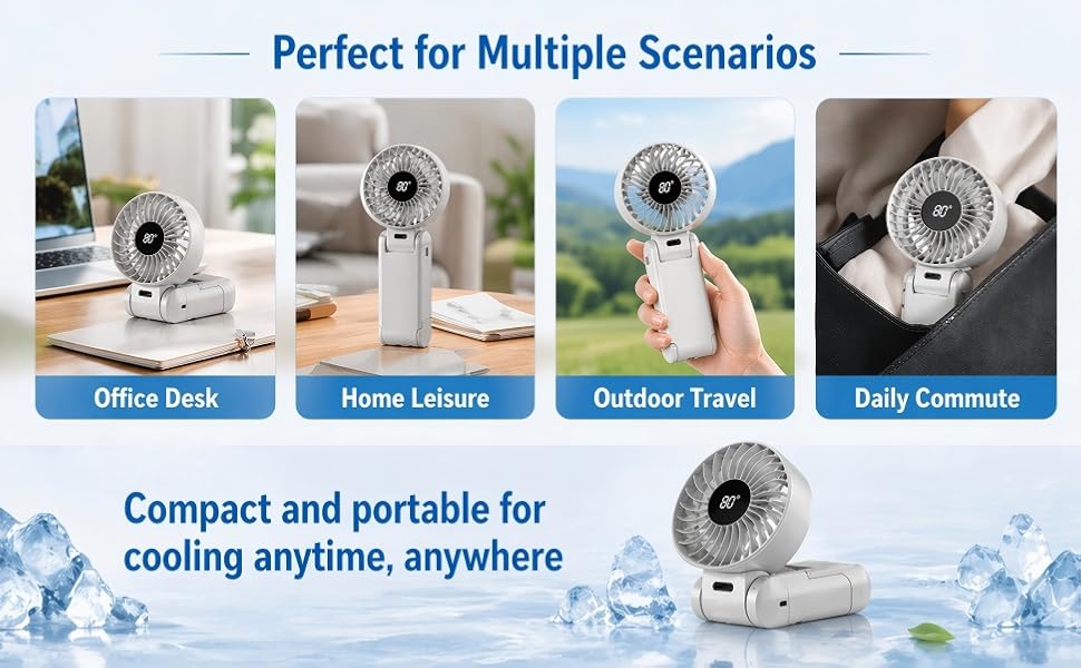 rechargeable mini fan