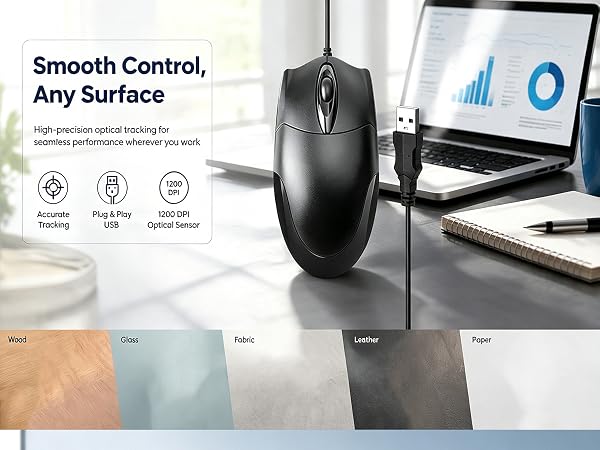office wired mouse