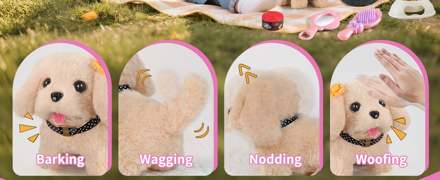 Realistic Robot Puppy Toys