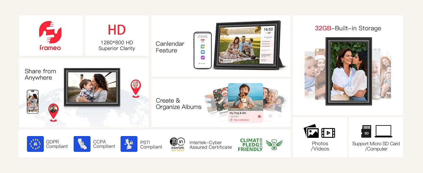 Frameo Digital Picture Frame