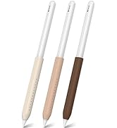 NIUTRENDZ 3 Pack Apple Pencil Grip Case Cover Silicone Sleeve Holder Compatible with Apple Pencil...