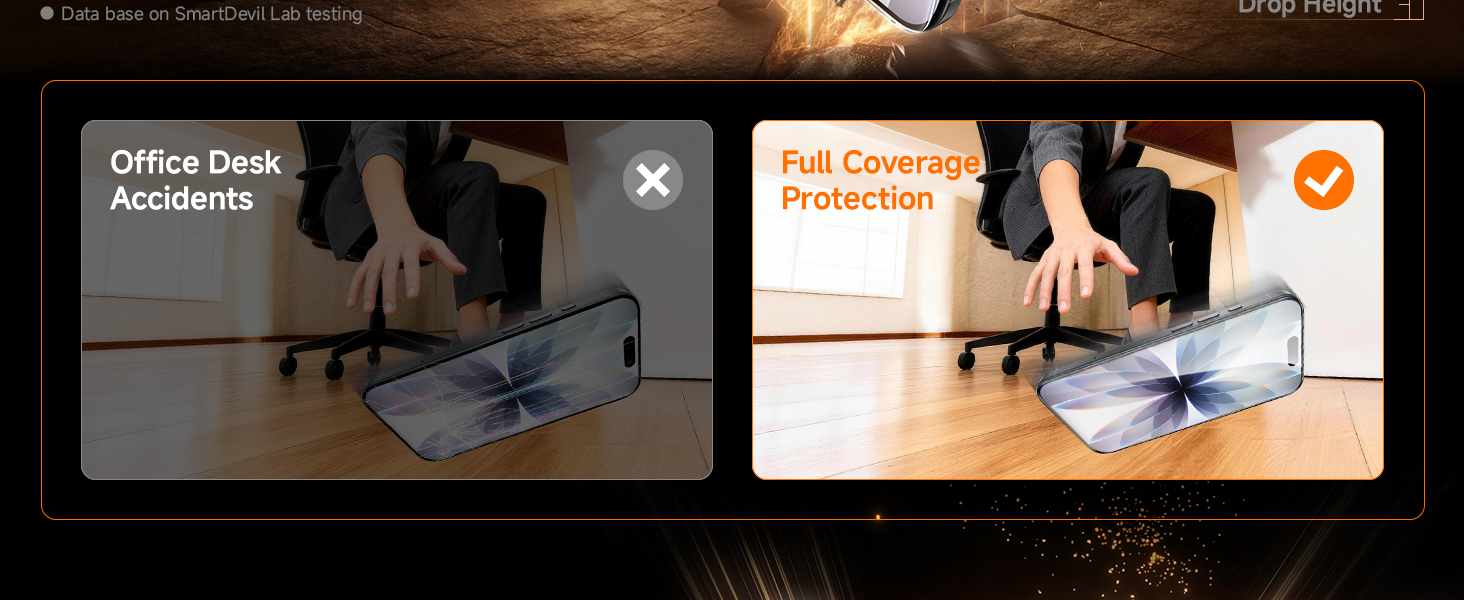 SMARTDEVIL HD Clear Screen Protector for iPhone 17
