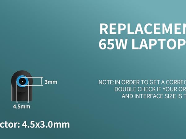 Charger for HP Laptop