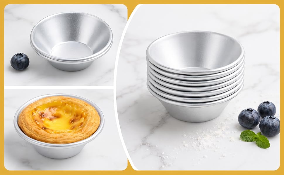 Nonstick Egg Tart Molds