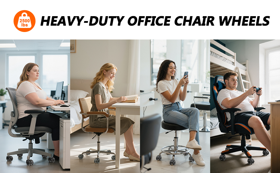 office chair wheel replacement