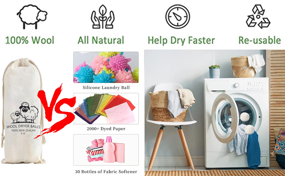 laundry wool dryer balls wool balls wool dryer balls laundry reusable dryer ball wool dryer balls