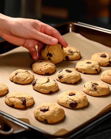 non-stick paper liner