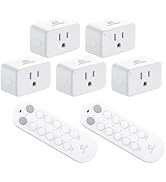 EIGHTREE Remote Control Outlet for Seniors, Mobility-Limited Users, Wireless Light Switch for Chr...