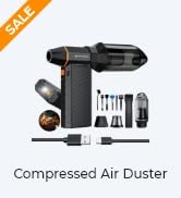 K&amp;F Concept BS500M 2 in1 Magnetic Compressed Air Duster, Electric Air Duster|300000RPM Vacuum Cle...