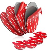 3M VHB Sticky Adhesive Replacement, 4pcs 3.15" Circle Double Sided Pads Gule for Dashboard/Windsh...
