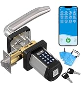 WELOCK Smart Door Lock,Keyless Entry Door Lock for Front Door, Security Door Lock Knob with Keypa...
