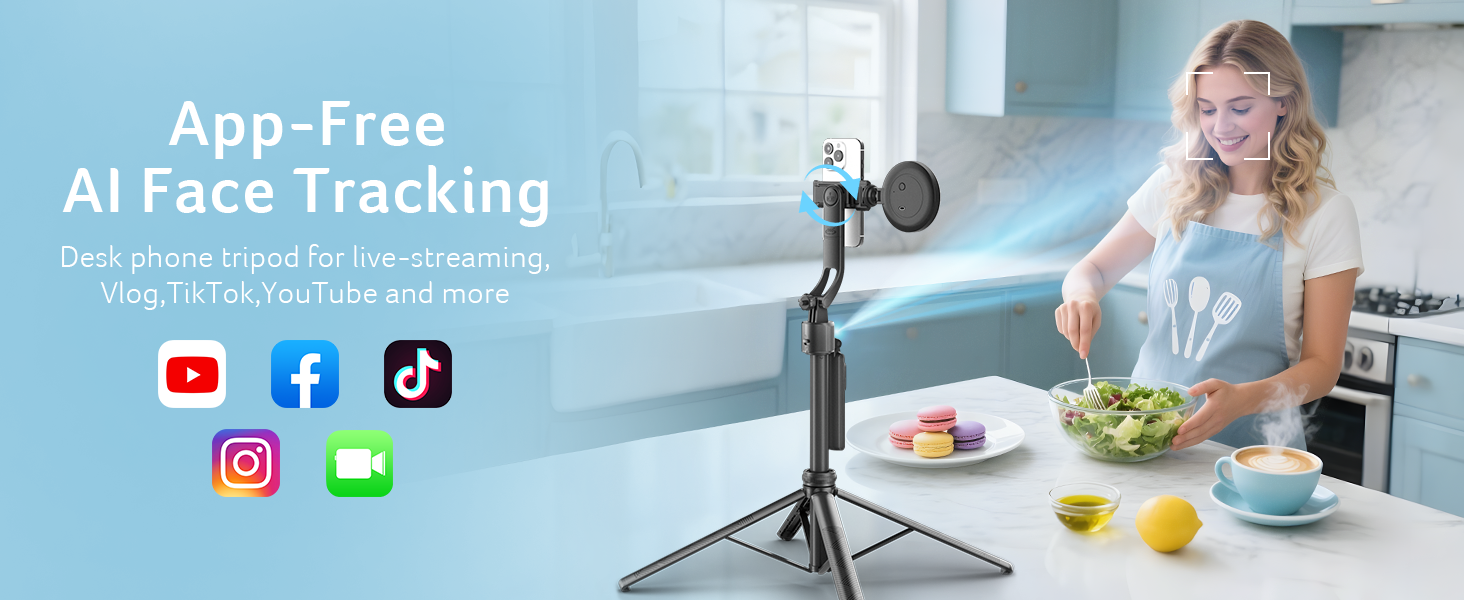 App-Free Al Face Tracking