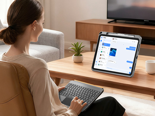 Detachable iPad Keyboard Case Boost Your Productivity On-the-Go