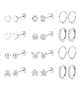 silver earrings for women hypoallergenic earrings for women cartilage earrings