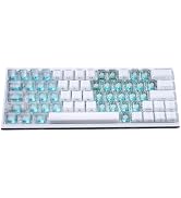 JSJT EV63 Gaming Keyboard, 60% Hall Effect Custom Wired Keyboard, Hot-swappable,Fast Trigger Mode...