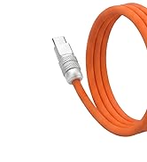 chubbycable Duo-Core Flex 2-in-1 USB C Cable 100W Fast Charging 5W [40Mins 80%] Magnetic Apple Wa...