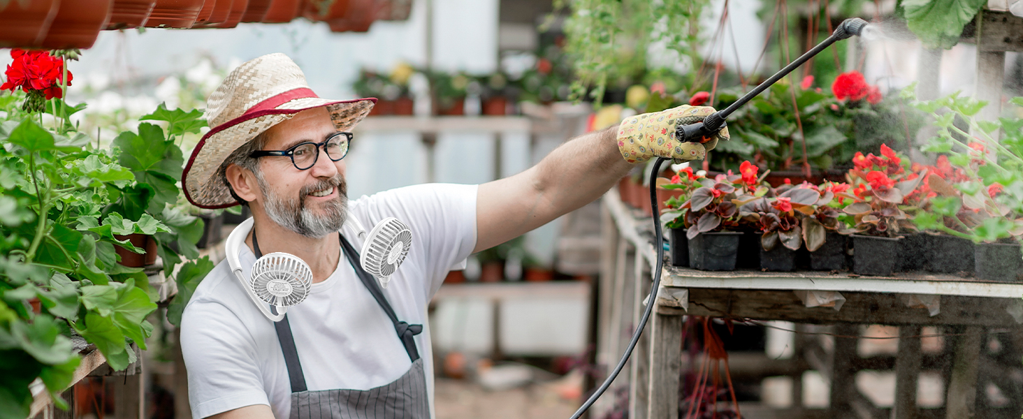 personal fans for yard work