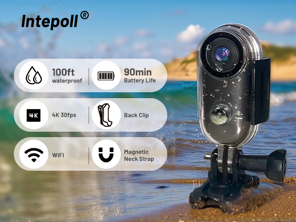 waterproof body camera