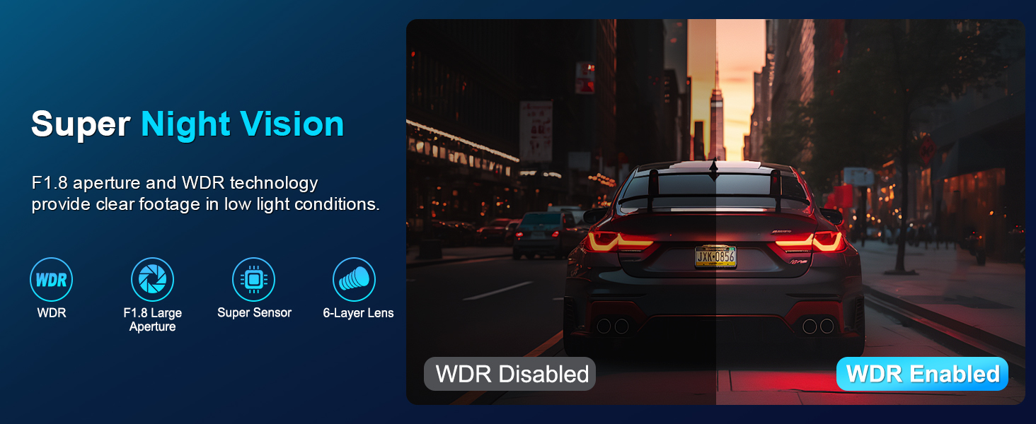 4K dash cam