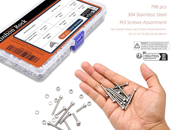 Hex Socket Head m3 screw kit