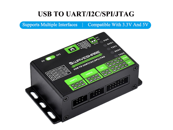 USB TO UART/I2C/SPI/JTAG