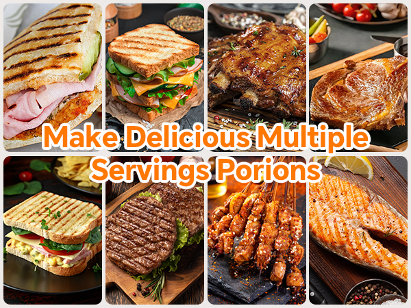 Make Delicious Multiple Servings Porions
