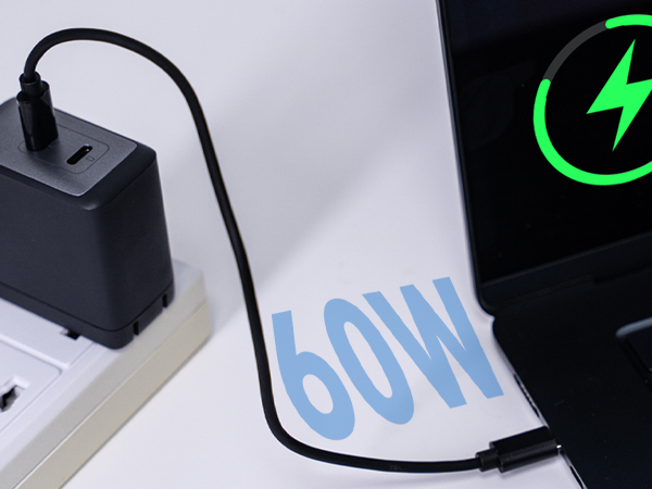 60W Power Delivery