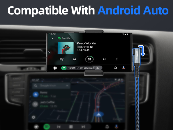 andriod auto usb cable