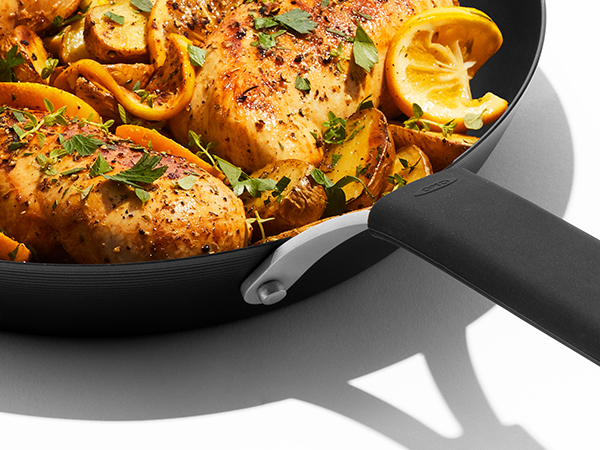 Oxo, stainless steel, pans, cookware, pots, stainless, cookware set, nonstick