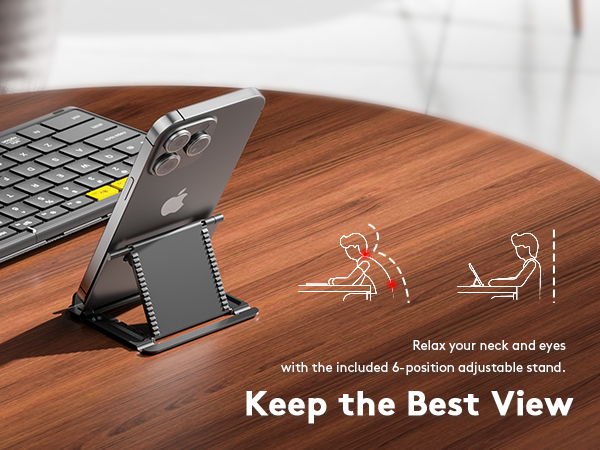 Full-Size Portable Travel Keyboard MOUSE