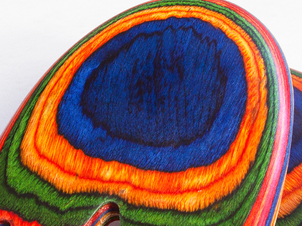 Baltique Marrakesh Salad Hands server serving utensil set colorful toss tongs fork host party wooden