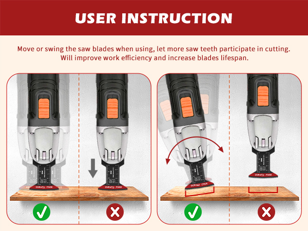 oscillating tool blade metal